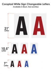 Changeable Letters - Canamex Promotions